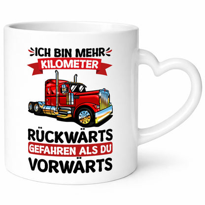 Ich bin mehr Kilometer gefahren | LKW Trucker Geschenk Humor Geschenkidee