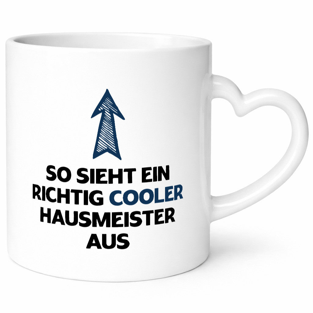 Richtig Cooler Hausmeister | Geschenkidee Humor Tasse