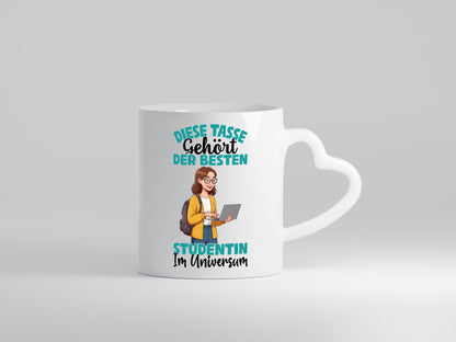 Im Universum: Studentin | Uni Studium Universität Geschenk Humor Geschenkidee