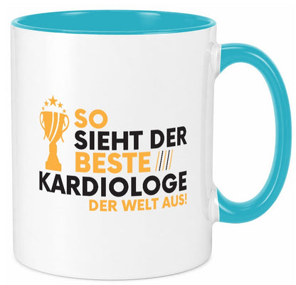 Der Weltbeste Kardiologe | Kardiologie Geschenk Humor Geschenkidee lustiger Tasse