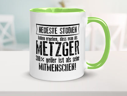 Neuste Studien: Metzger | Fleischer Metzgerei lustig Humor Geschenkidee