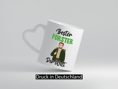 Bester Förster | Forst Arbeit v2 lustig Kollegen Büro Geschenk Tasse