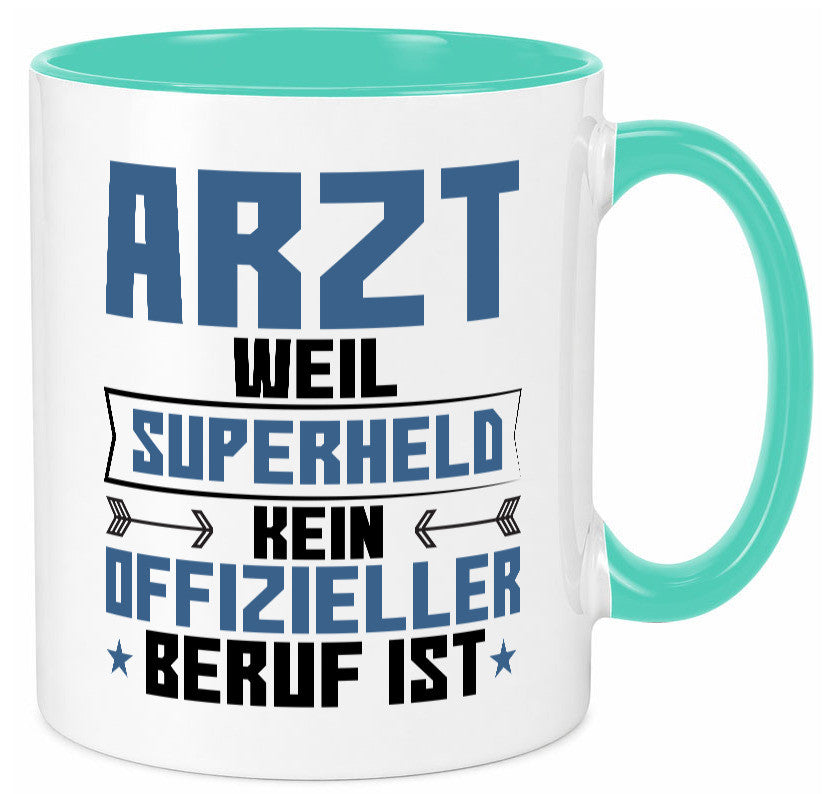 Superheld Arzt | Medizin Doktor Facharzt Geschenk Humor Geschenkidee lustiger