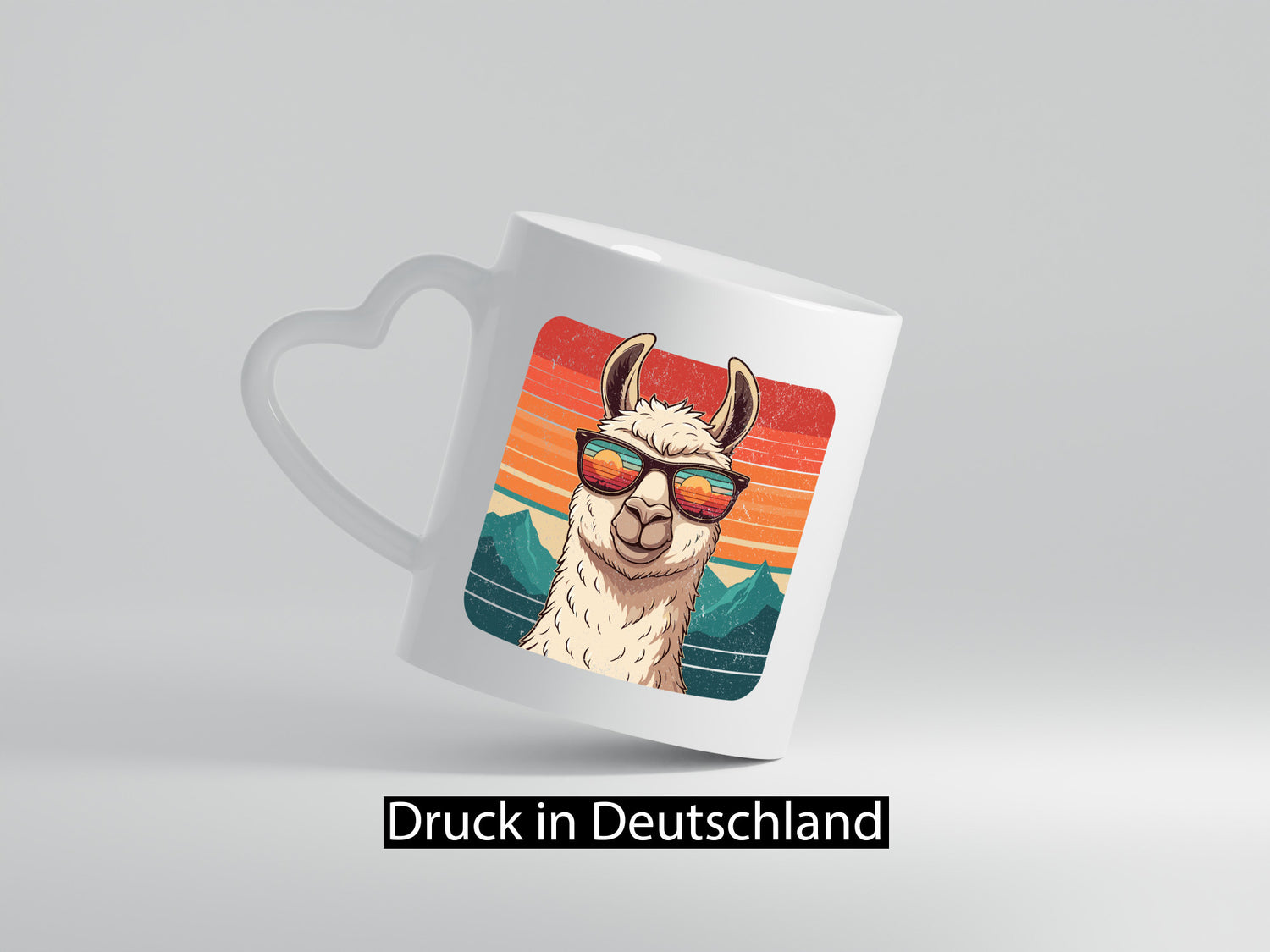 Alpaka Vintage | Lama Kamel Geschenk Humor Geschenkidee lustiger Spruch Tasse