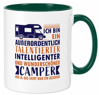 Talentierter | Intelligenter Wunderschöner Camper lustiger Spruch Geschenk