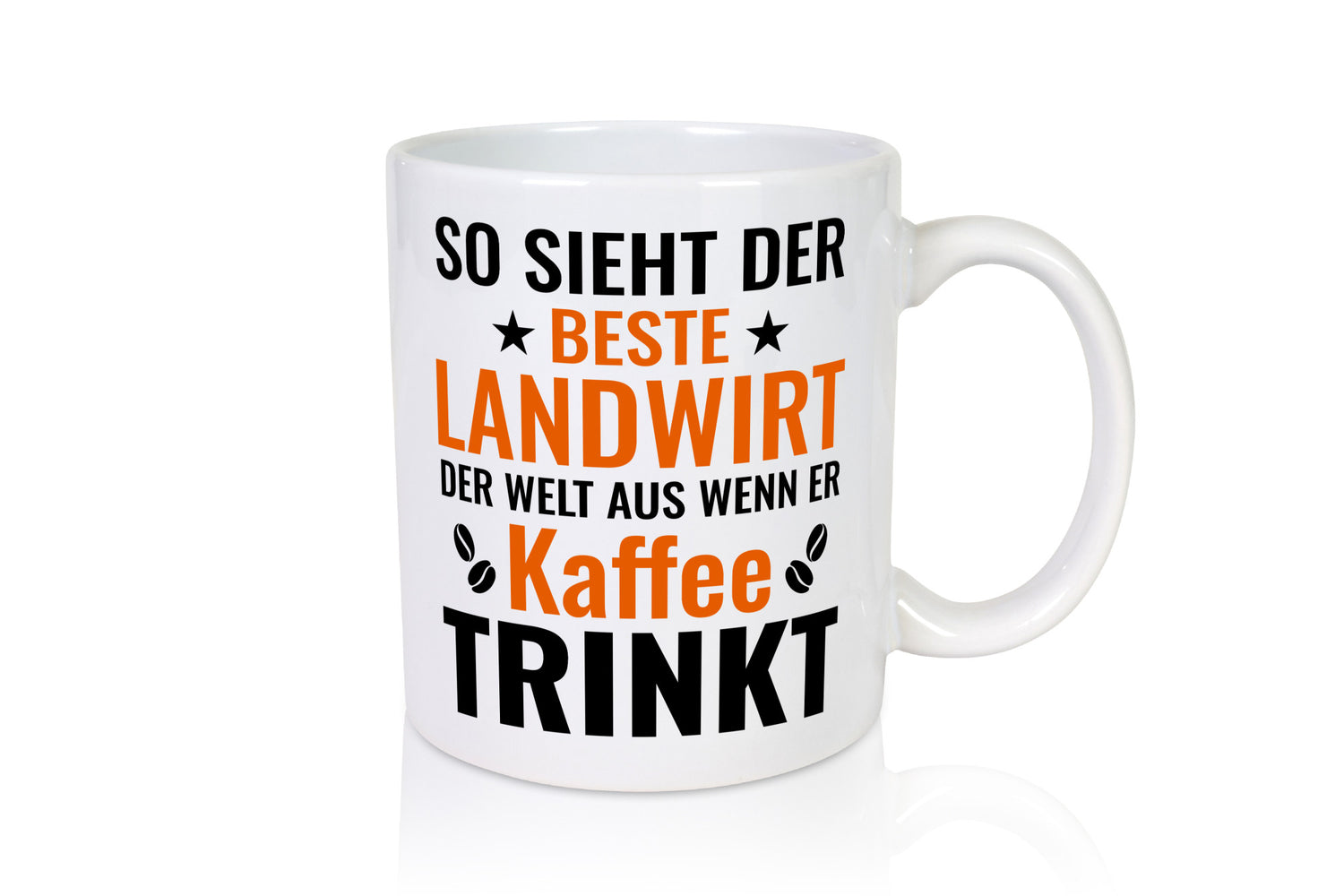 Kaffee trinkt: Landwirt | Bauer Landwirtschaft lustiger Spruch Geschenk Humor