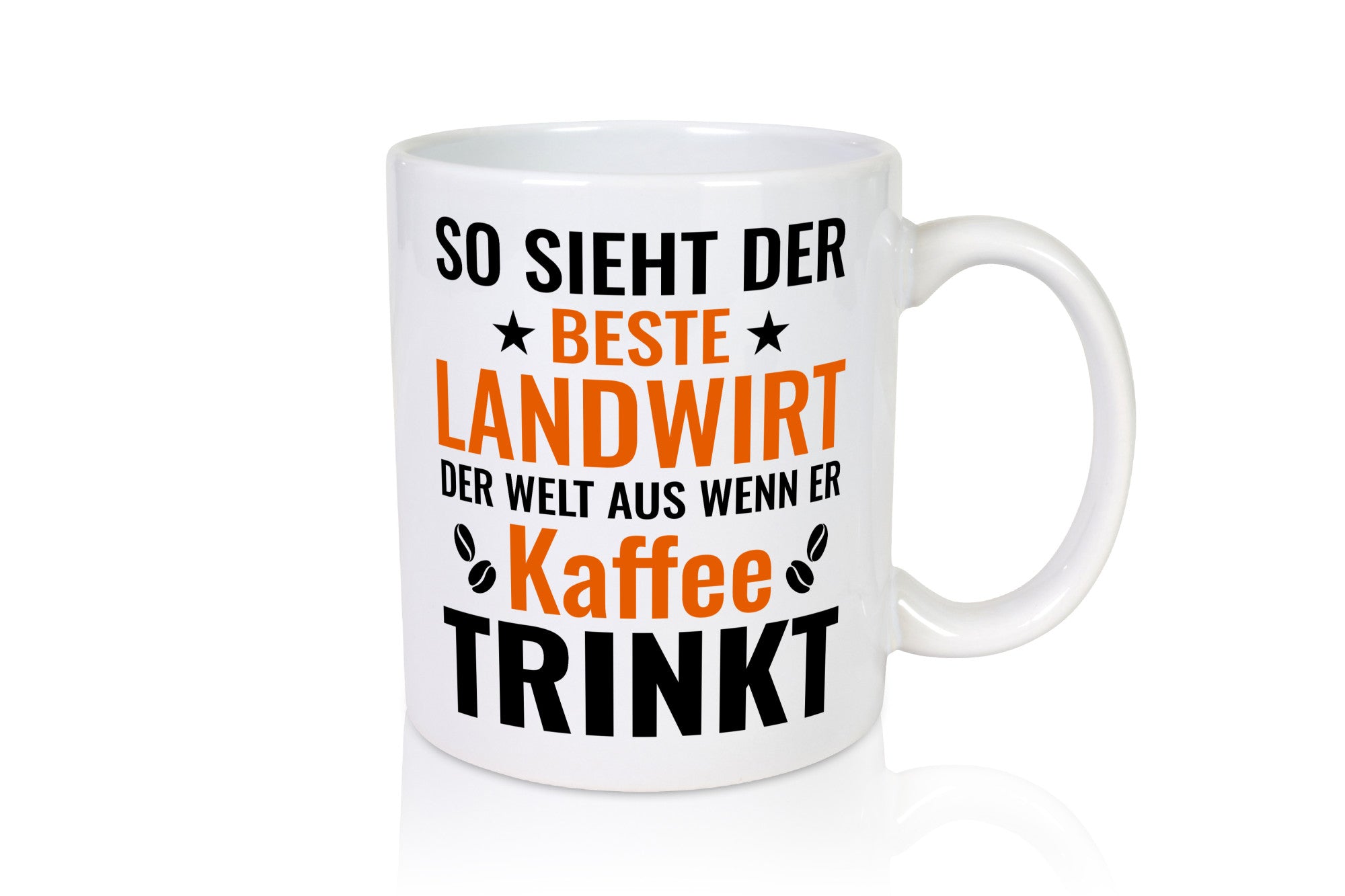 Kaffee trinkt: Landwirt | Bauer Landwirtschaft lustiger Spruch Geschenk Humor