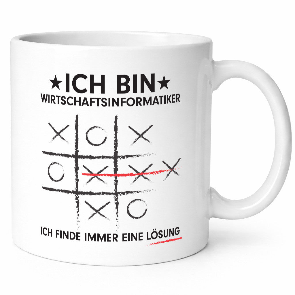 Löse Probleme: Wirtschaftsinformatiker v2 lustig Humor Geschenkidee Geschenk