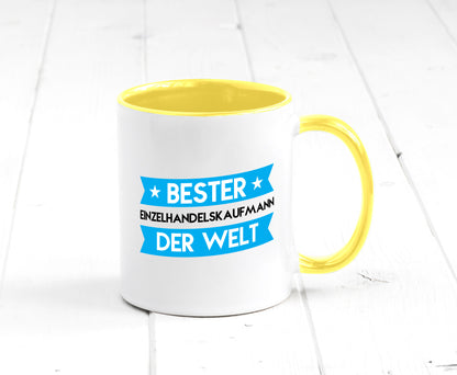 Bester Einzelhandelskaufmann | Einzelhandel Geschenk Humor Geschenkidee Tasse