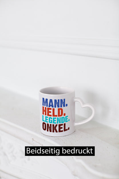 Legende Onkel | Männer Tasse Patenonkel Humor Mann lustig Geschenkidee Geschenk