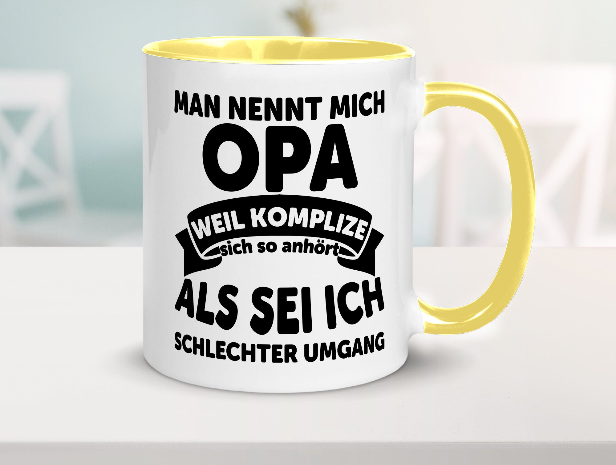 Nenn mich Opa, Komplize schlechter Umgang | Opa Witz Geschenk Familie