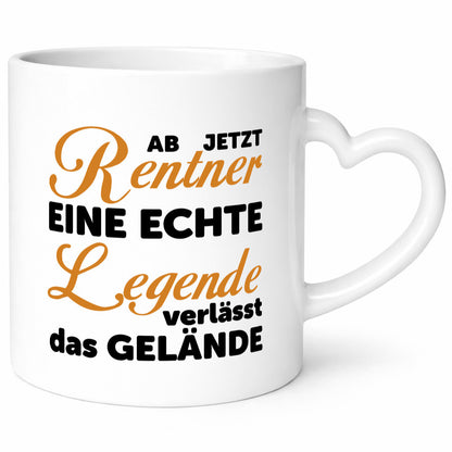 Ab jetzt Rentner | Spruch Tasse Ruhestand Rente Geschenk Jubiläum lustiger