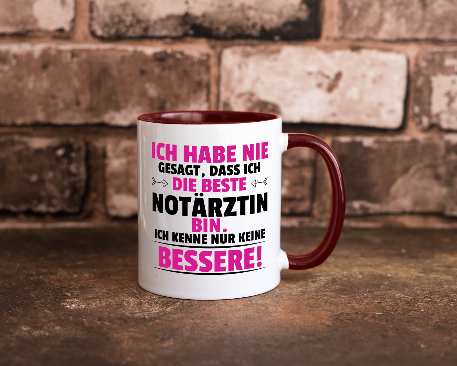 Die Beste Notärztin | Ärztin Humor Geschenkidee Tasse