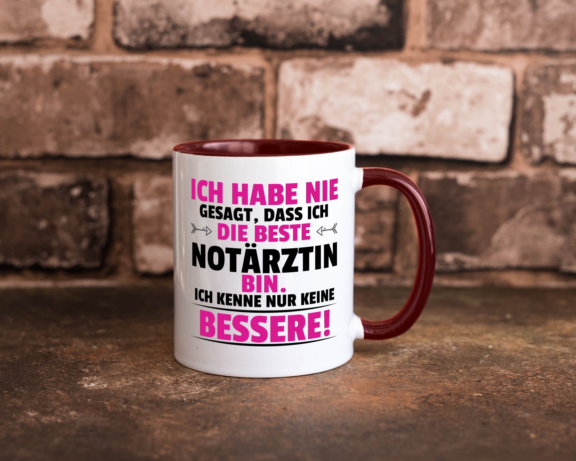 Die Beste Notärztin | Ärztin Humor Geschenkidee Tasse