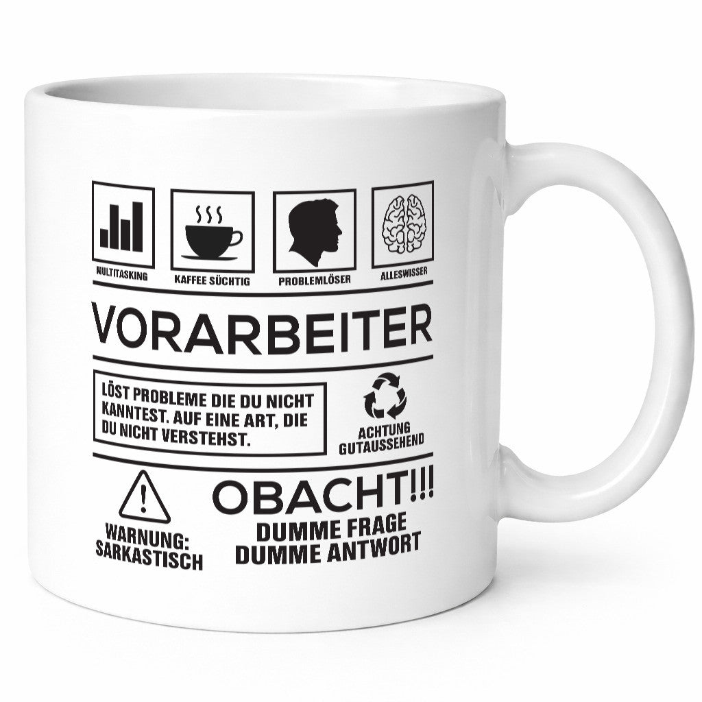 Achtung Probleme Vorarbeiter | Kollege Teamleiter Humor Arbeit Kollegen Büro