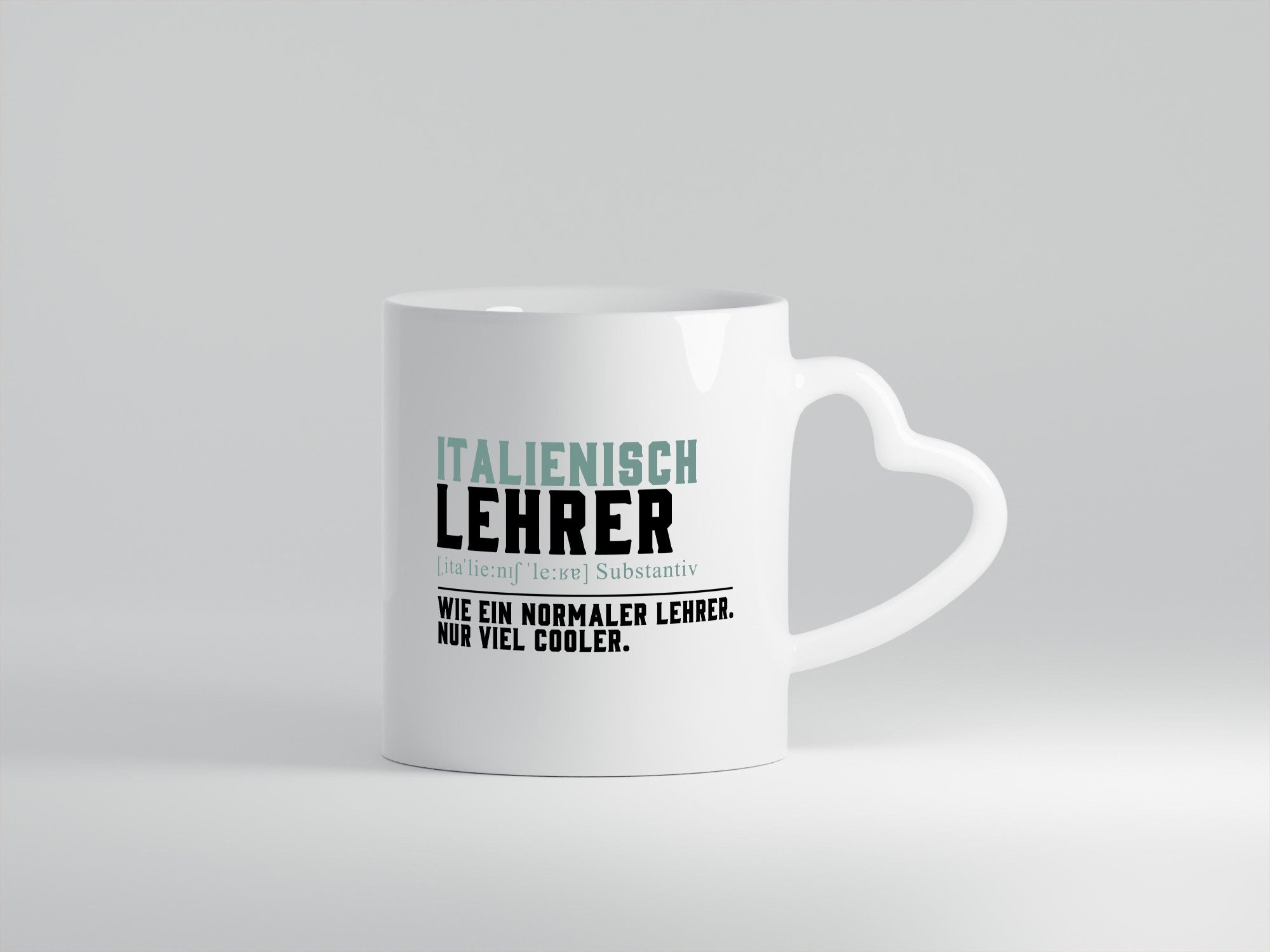 Italienischlehrer | Lehrer Unterricht Lieblingslehrer Humor Geschenkidee Tasse