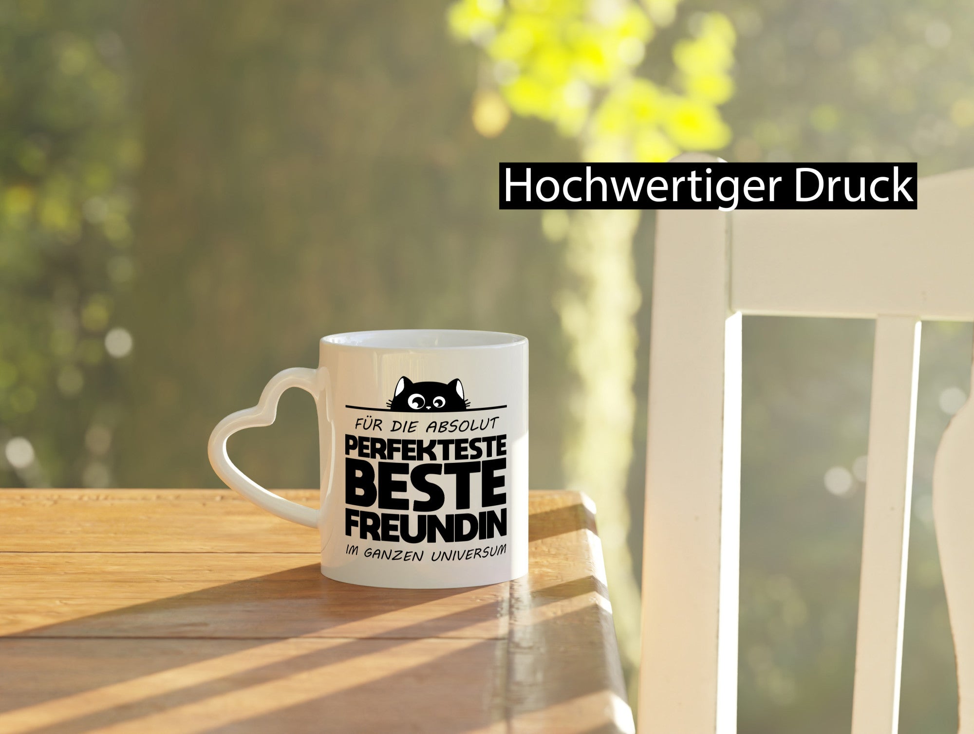 Für die Beste Freundin im ganzen Universum Geschenkidee Humor Tasse