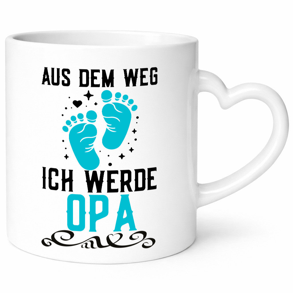 Aus dem weg ich werde Opa | Schwangerschaft Ankündigung Geschenkidee Familie