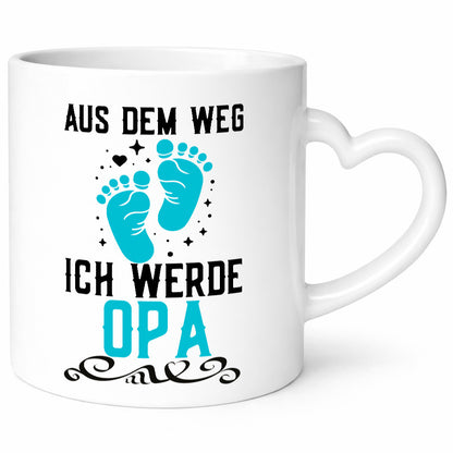 Aus dem weg ich werde Opa | Schwangerschaft Ankündigung Geschenkidee Familie