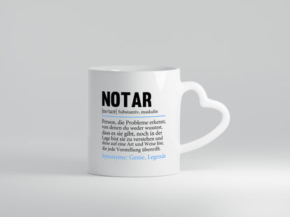 Notar | Beruf Humor Jurist lustiger Spruch Arbeit Kollegen Büro Geschenkidee