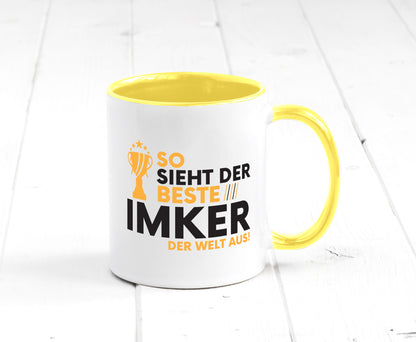 Der Weltbeste Imker | Imkerei lustiger Spruch Geschenk Humor Geschenkidee Tasse
