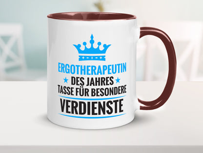Besonderer Verdienst: Ergotherapeutin | Ergotherapie lustig Humor Geschenkidee