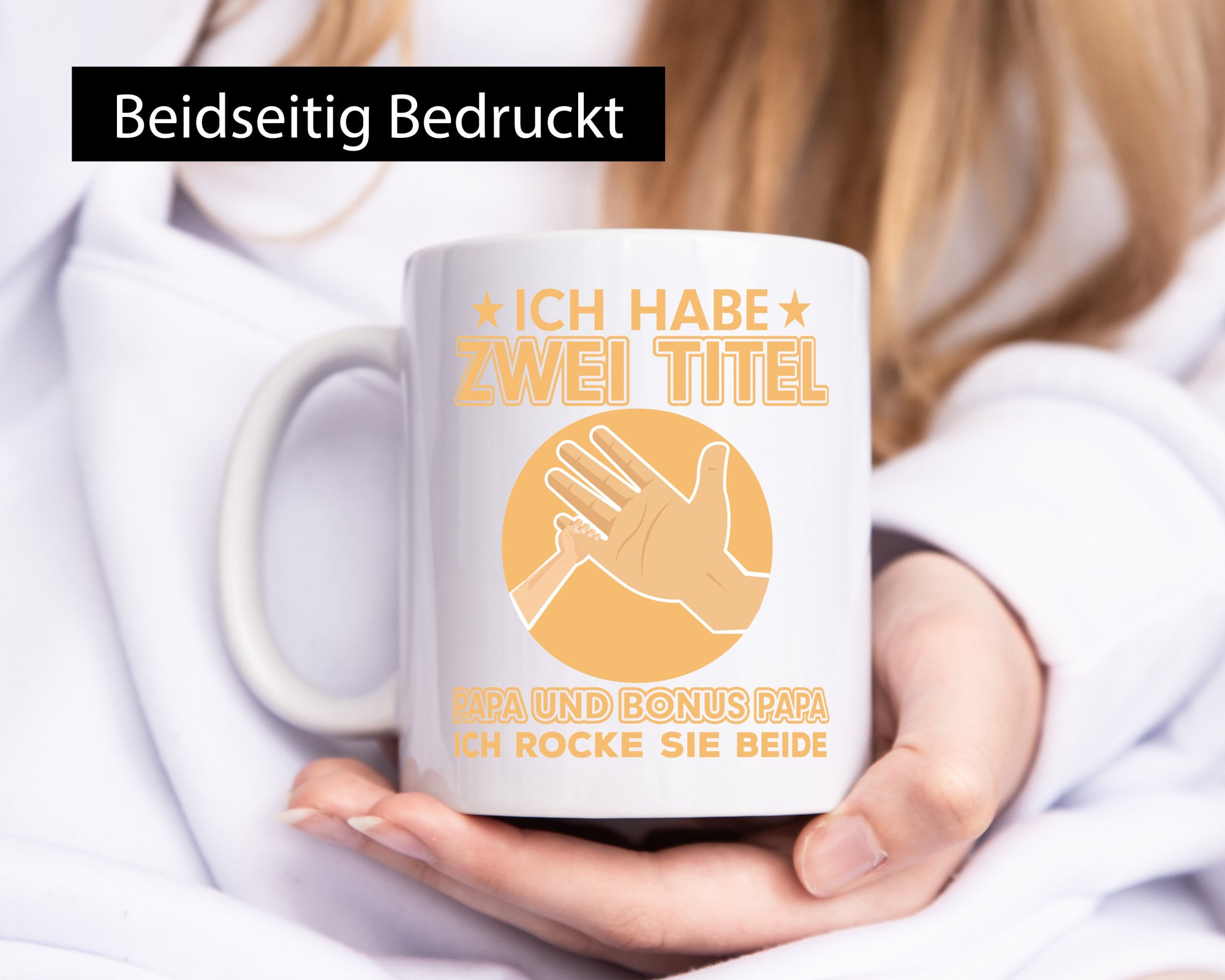Papa und Bonus | Vatertag Tasse Stiefvater Geschenk Familie Geschenkidee