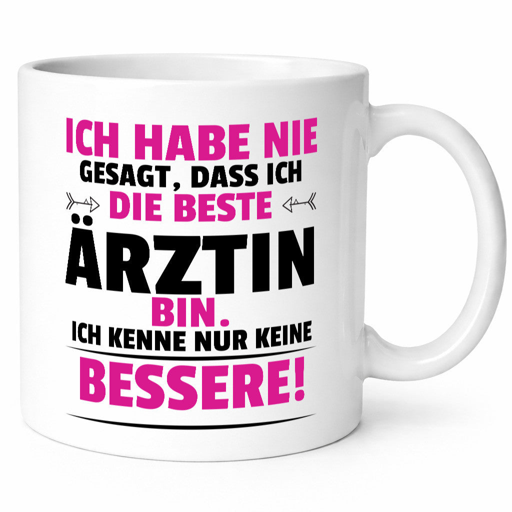 Die beste Ärztin | Medizin Doktoring Fachärztin lustiger Spruch Geschenk Humor