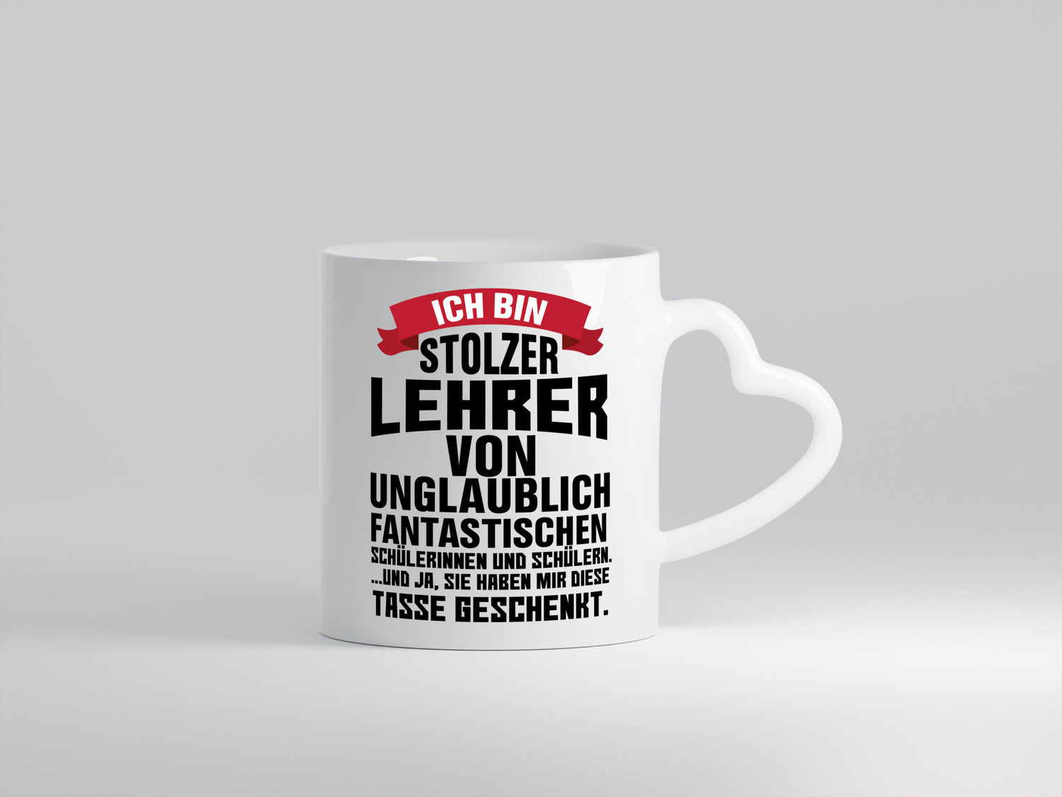 Stolzer Lehrer | Kaffeetrinker Tasse Schüler Humor Geschenkidee