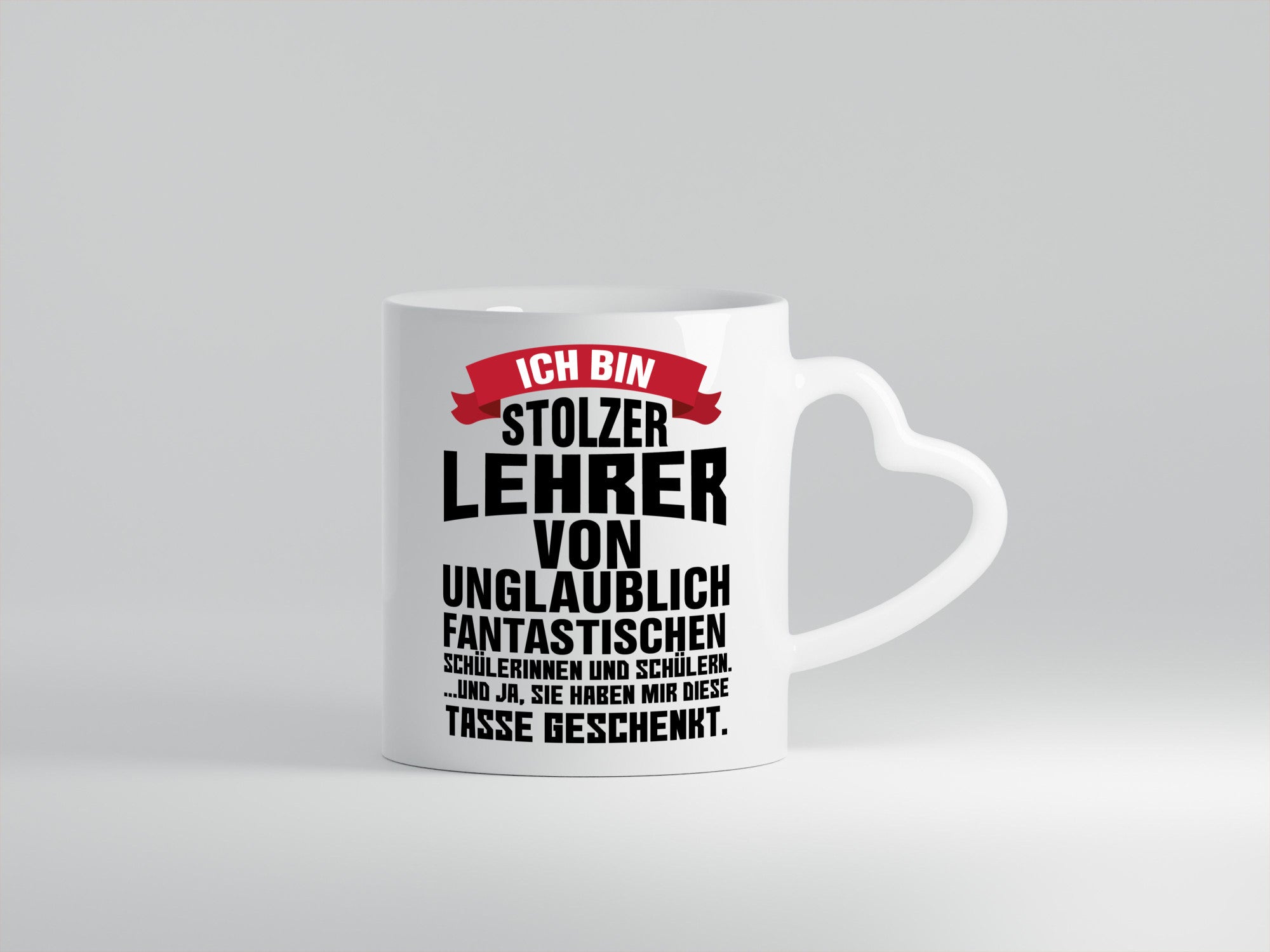 Stolzer Lehrer | Kaffeetrinker Tasse Schüler Humor Geschenkidee