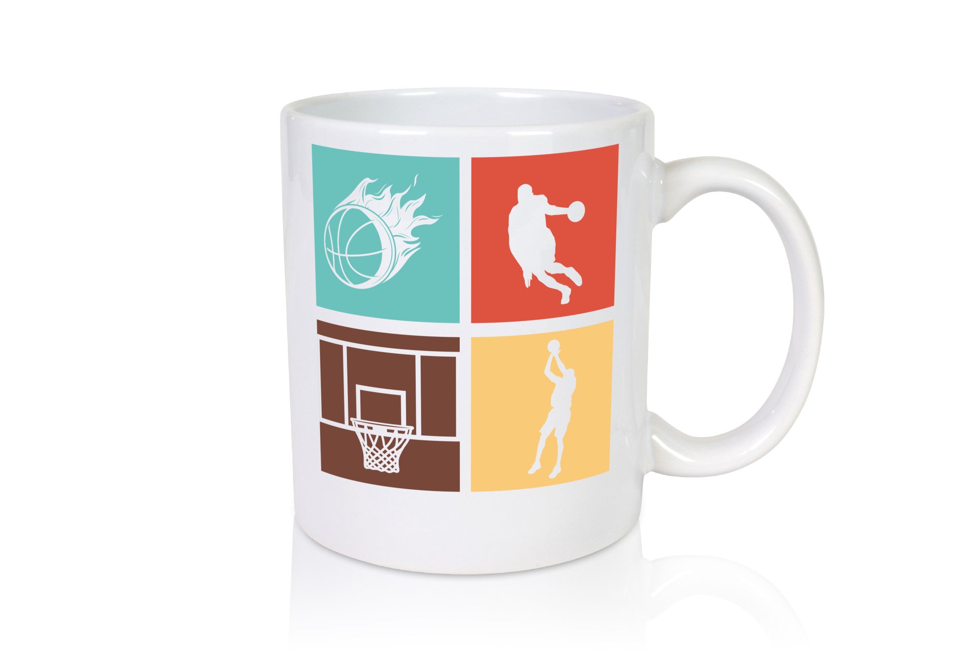 Basketball | Sportfan Slam Dunk Teamplayer NBA Humor Geschenkidee Tasse