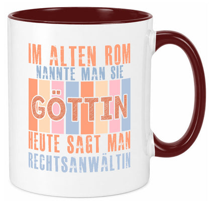 Heute sagt man: Rechtsanwältin | Jurstin Anwältin lustig Humor Geschenkidee