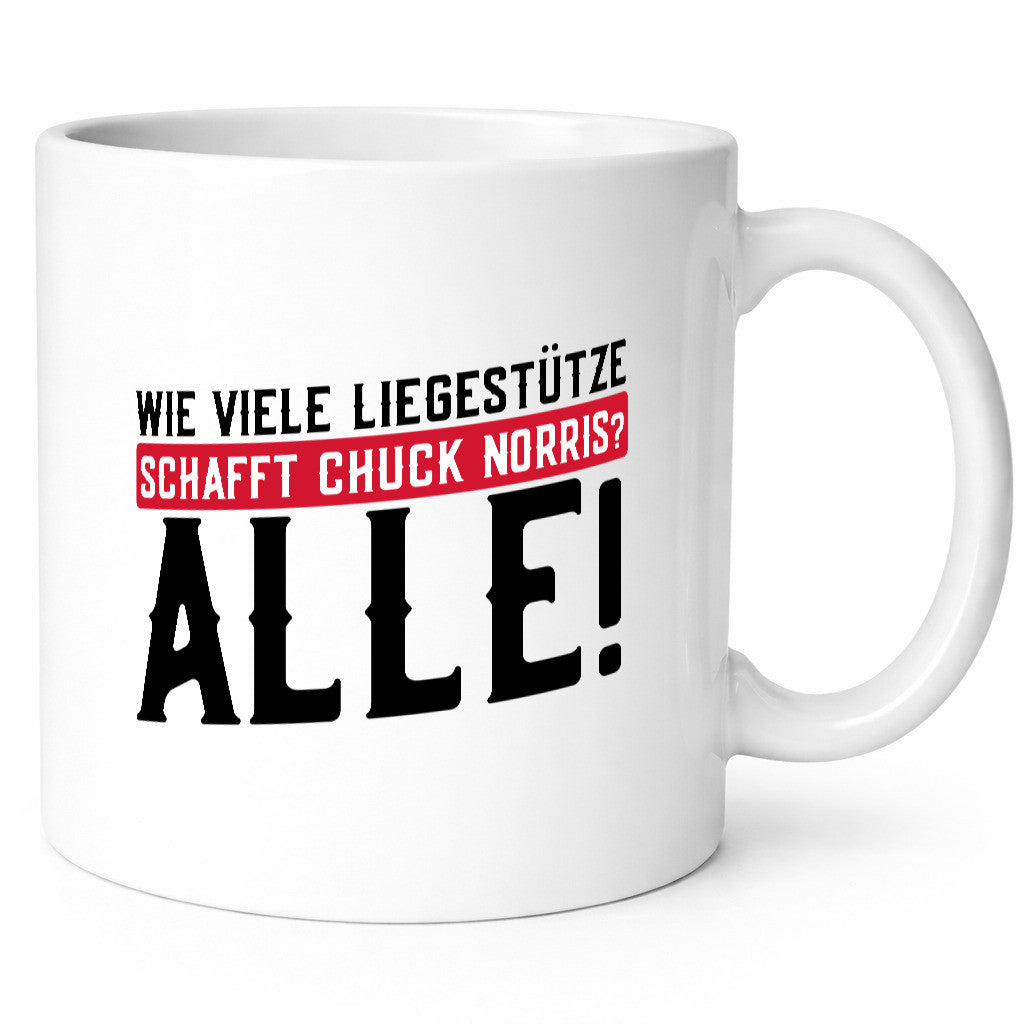 Liegestütze | Chuck Norris Witz Nerd witziger Spruch lustiger Geschenk Humor