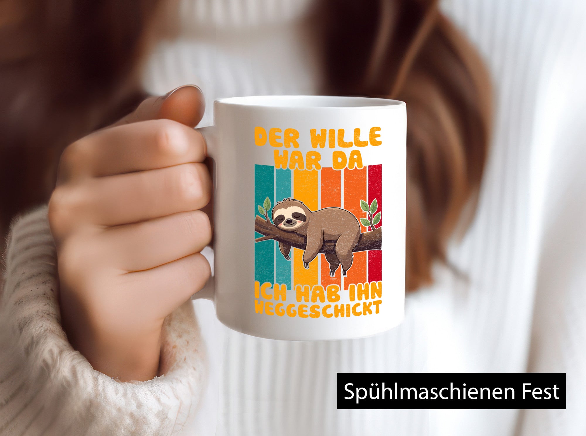 Hab den willen weggeschickt | Faultier Arbeitskollegen Humor Arbeit Kollegen