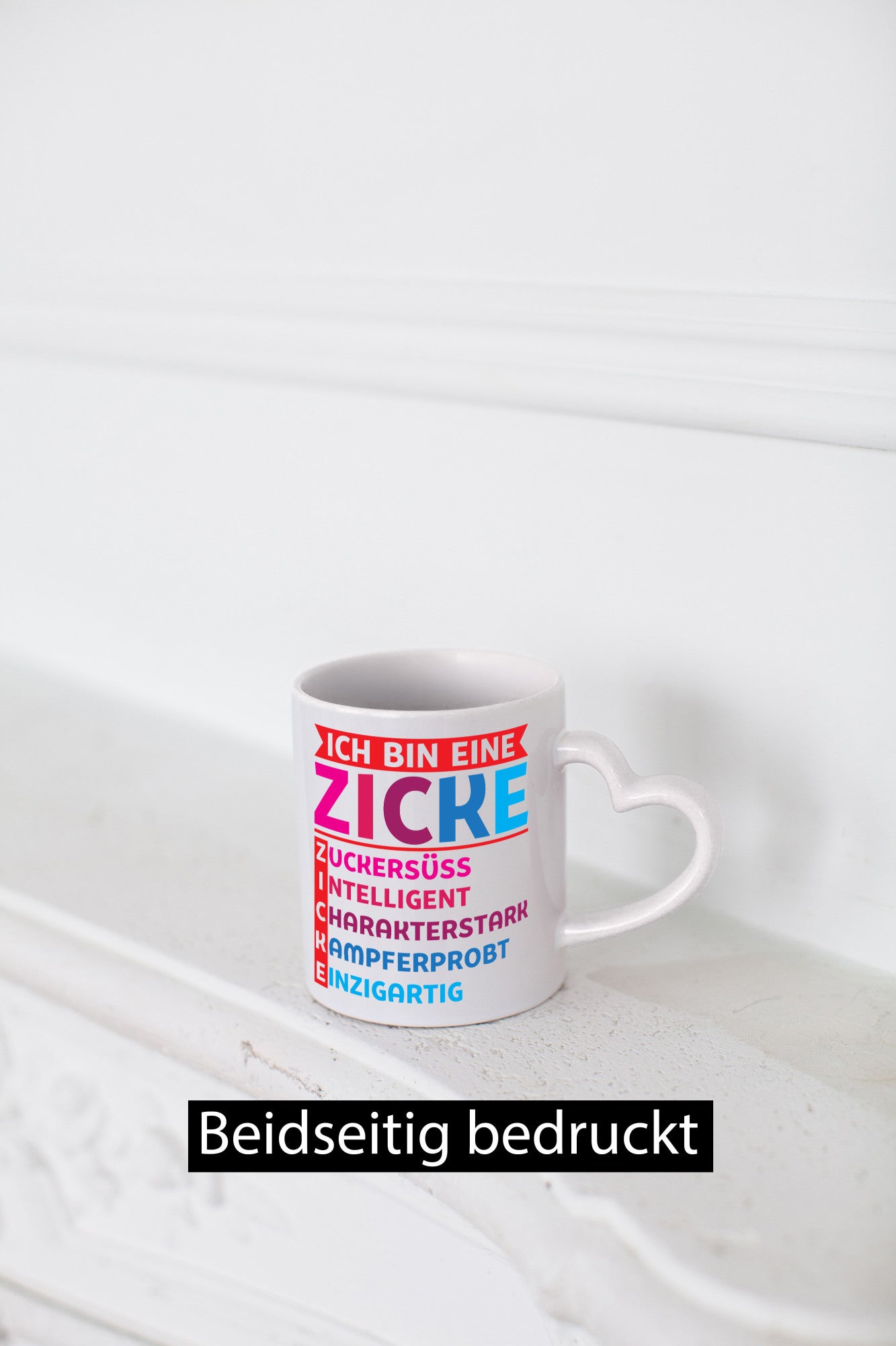 Ich bin eine Zicke | Definition süßes Mädchen v2 Geschenkidee Humor Tasse