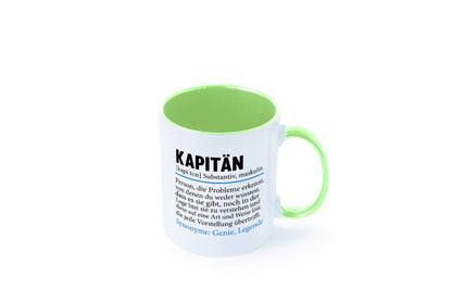 Kapitän | Spruch lustig Schiffskapitän Schiff Geschenk Humor Geschenkidee