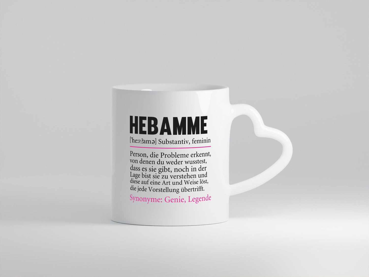 Hebamme | Spruch Geburtshilfe Beruf lustig lustiges Geschenk Arbeit Kollegen