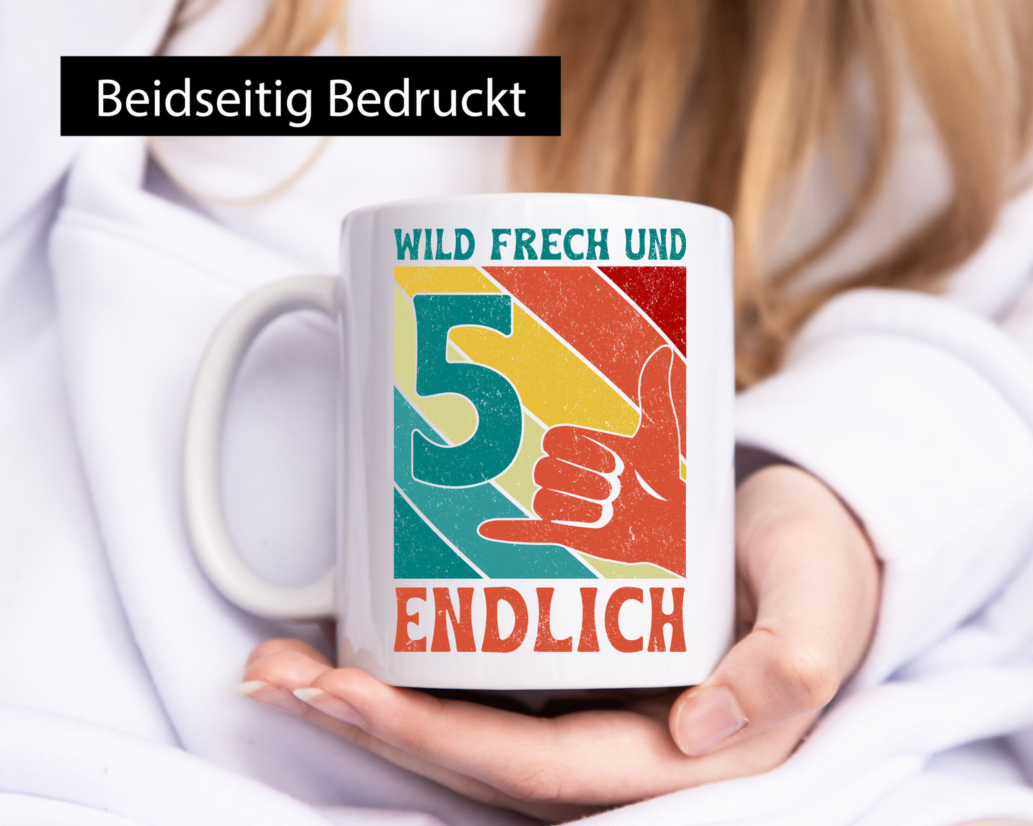 5. Geburtstag | 5 Jahre Wild und Frech Geschenk Geschenkidee lustiger Spruch