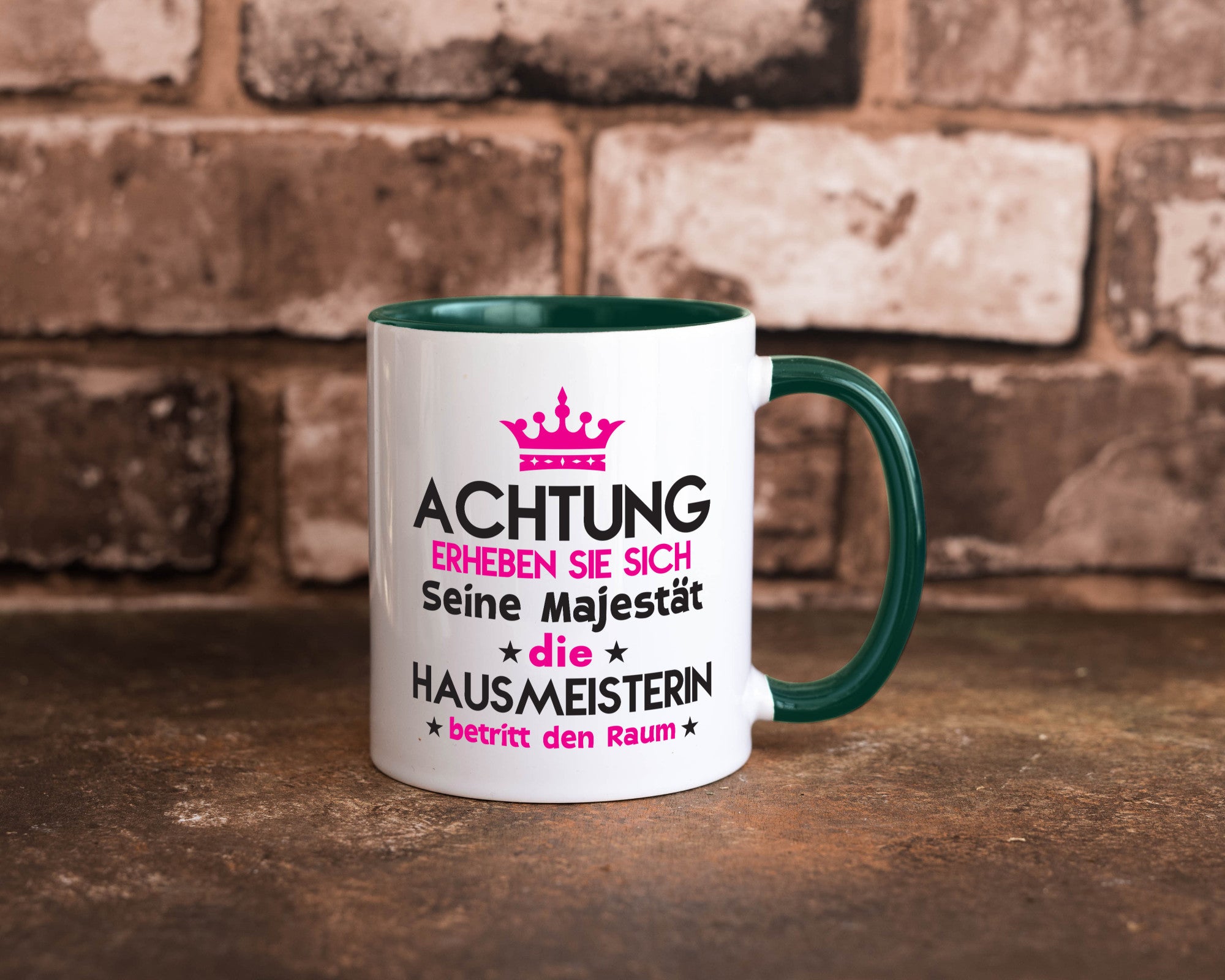 Seine Majestät Hausmeisterin | Hauswart Humor Geschenkidee Tasse