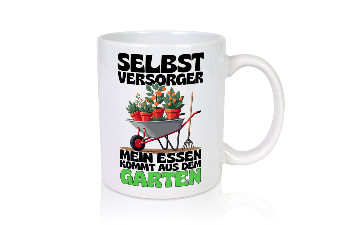 Selbstversorger | essen kommt aus dem Garten Gartenarbeit Humor Arbeit Kollegen