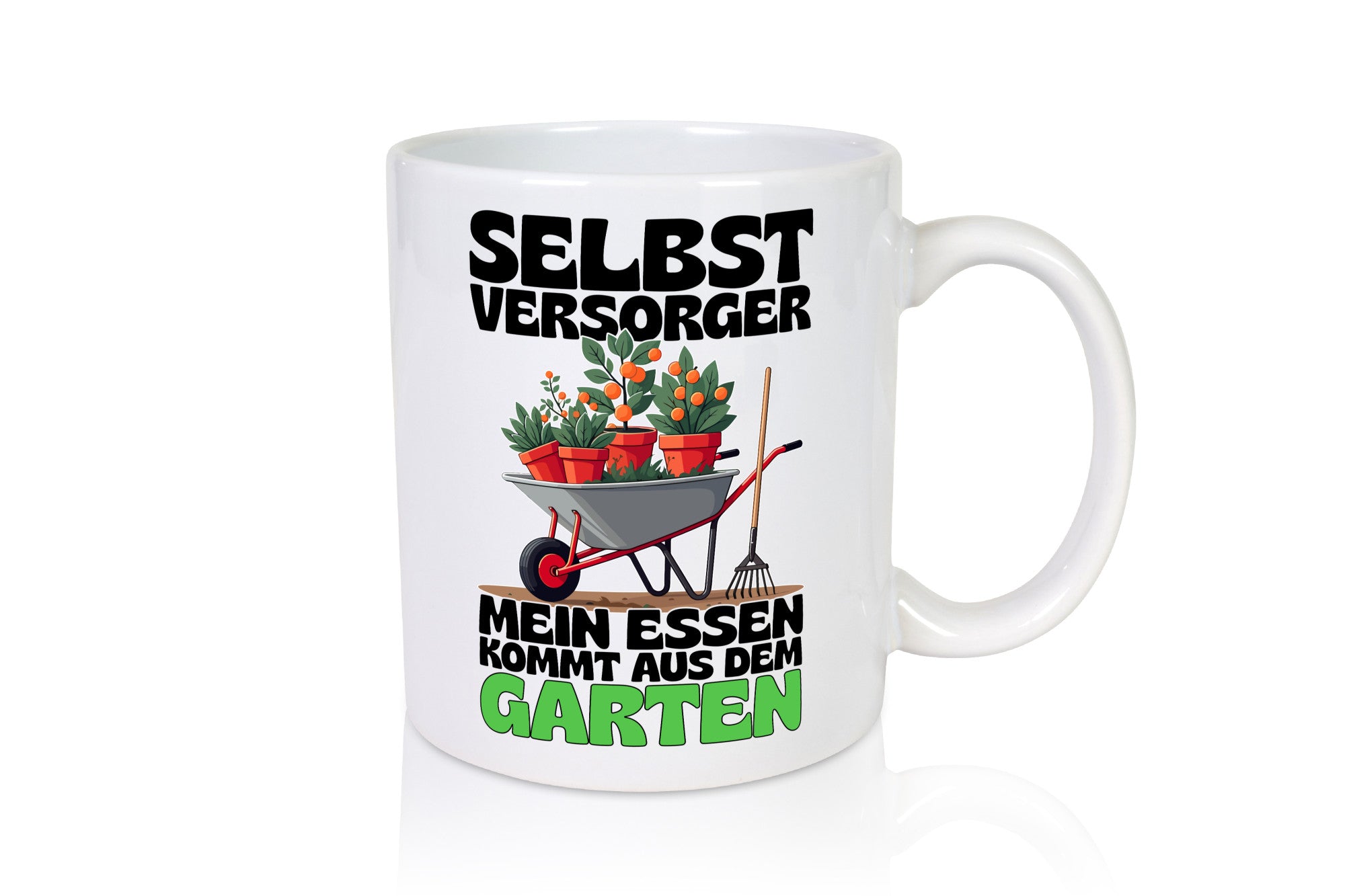 Selbstversorger | essen kommt aus dem Garten Gartenarbeit Humor Arbeit Kollegen