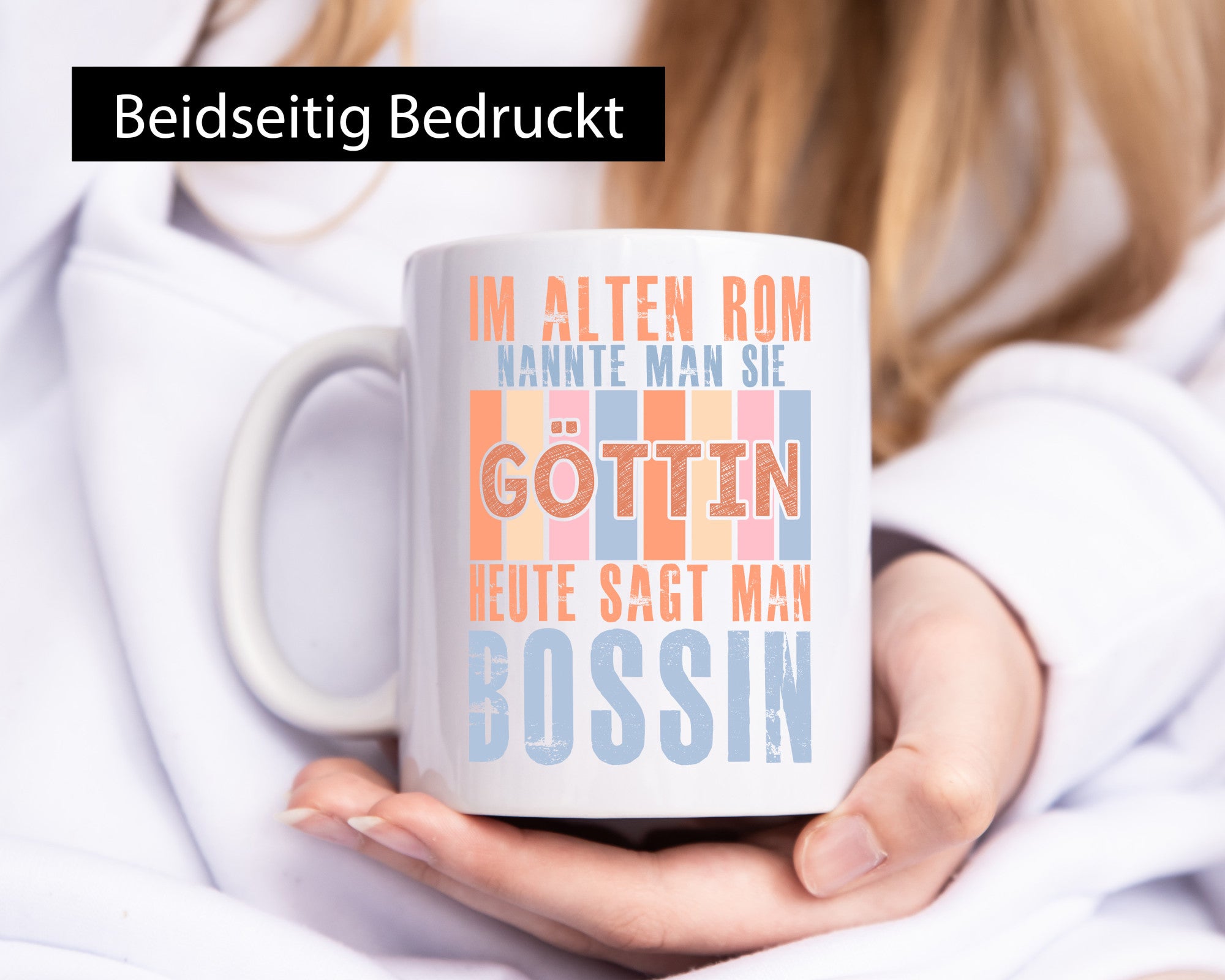 Heute sagt man: Bossin | Führungskraft Vorgesetzte Geschenkidee Humor Tasse