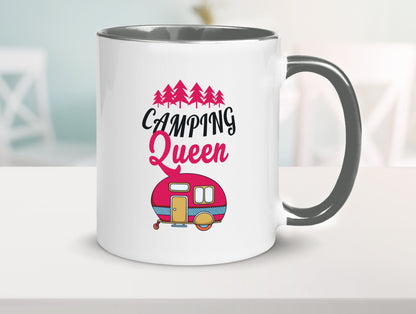 Camping Queen | Natur Lagerfeuer Geschenk Humor Geschenkidee lustiger Spruch