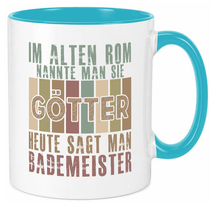 Heute sagt man: Bademeister | Rettungsschwimmer lustiger Spruch Geschenk Humor