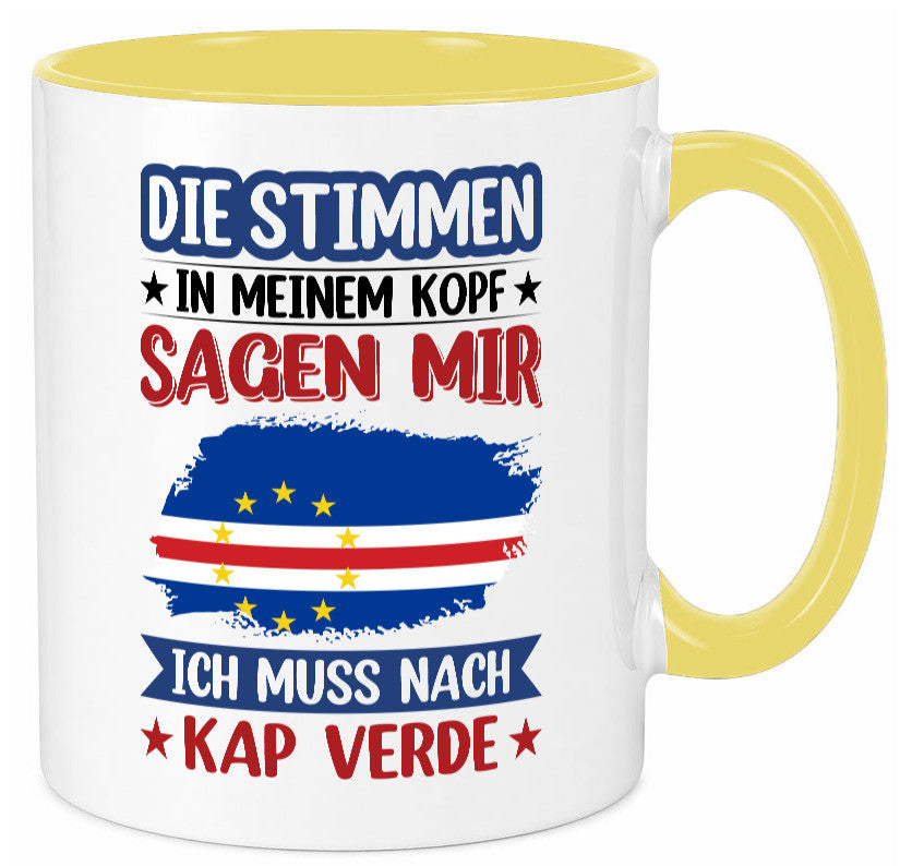 Kap Verde | Urlaub Stimmen in meinem Kopf Traumland lustig Humor Geschenkidee
