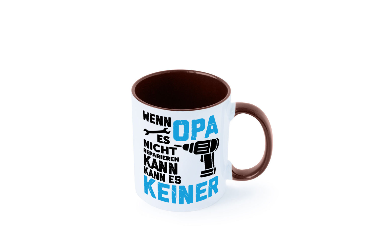 Wenn opa es nicht Reparieren kann | für alles Geschenkidee Familie Humor Tasse