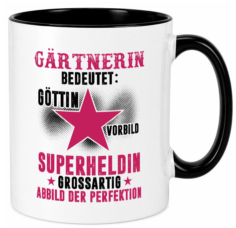 Bedeutung von Gärtnerin | Gartenbau lustiger Spruch Geschenk Humor Geschenkidee Tasse