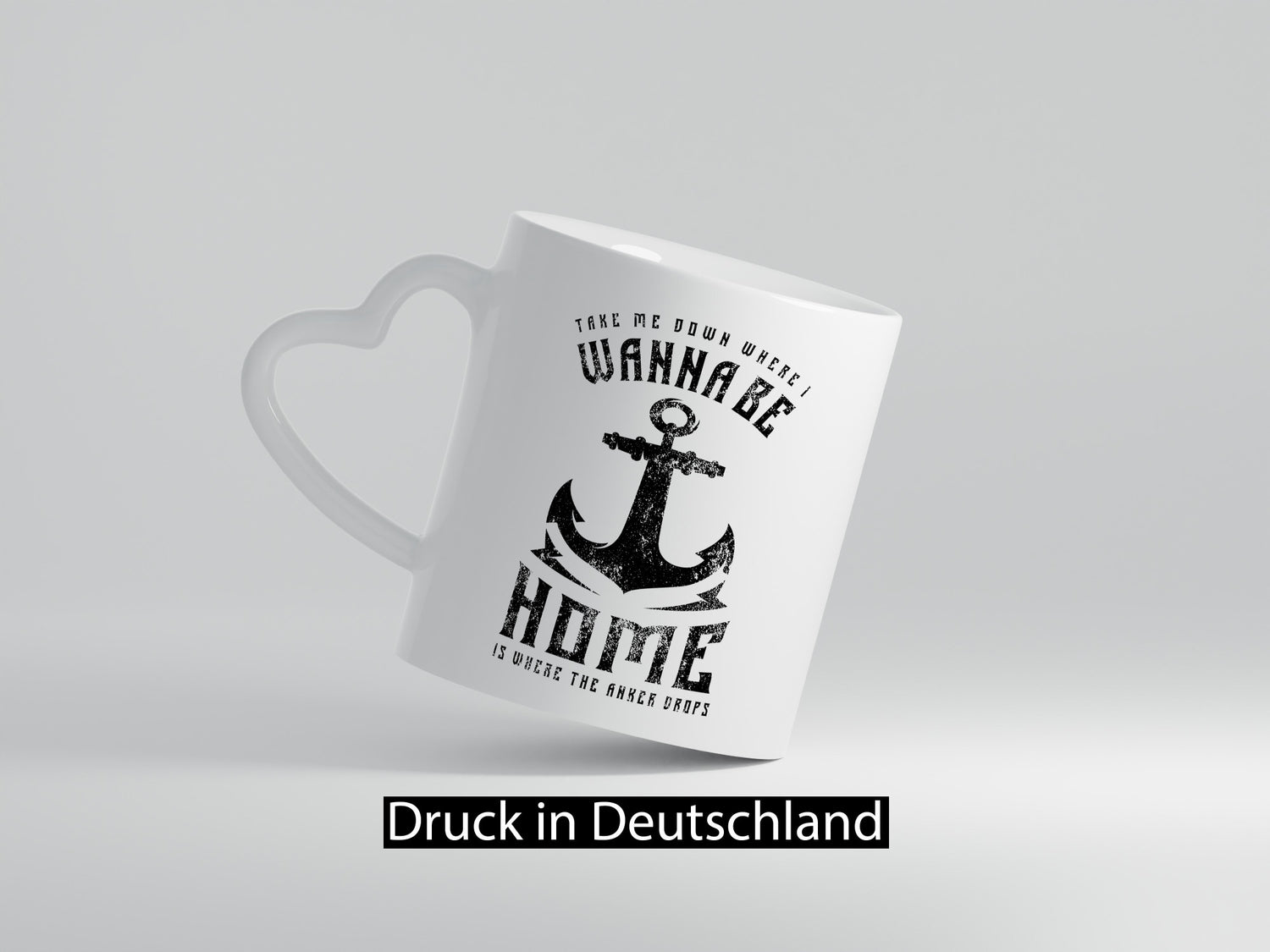 Bring mich da hin, wo ich sein will - Anker werfen lustiger Spruch Geschenk