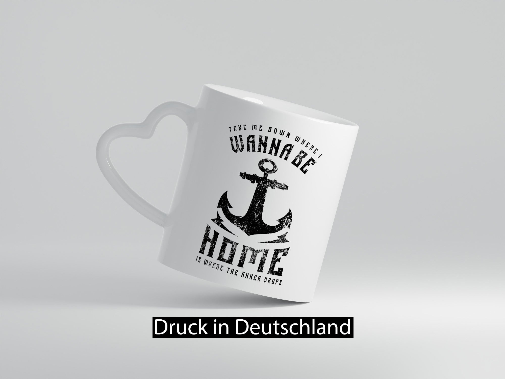 Bring mich da hin, wo ich sein will - Anker werfen lustiger Spruch Geschenk