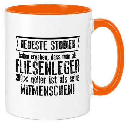 Neuste Studien: Fliesenleger | Fliesenlegen Bau lustig Humor Geschenkidee